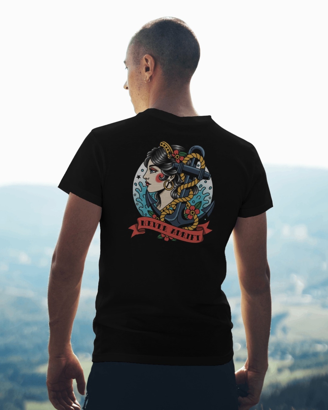 T-SHIRT - T-SHIRT NEVER ADRIFT